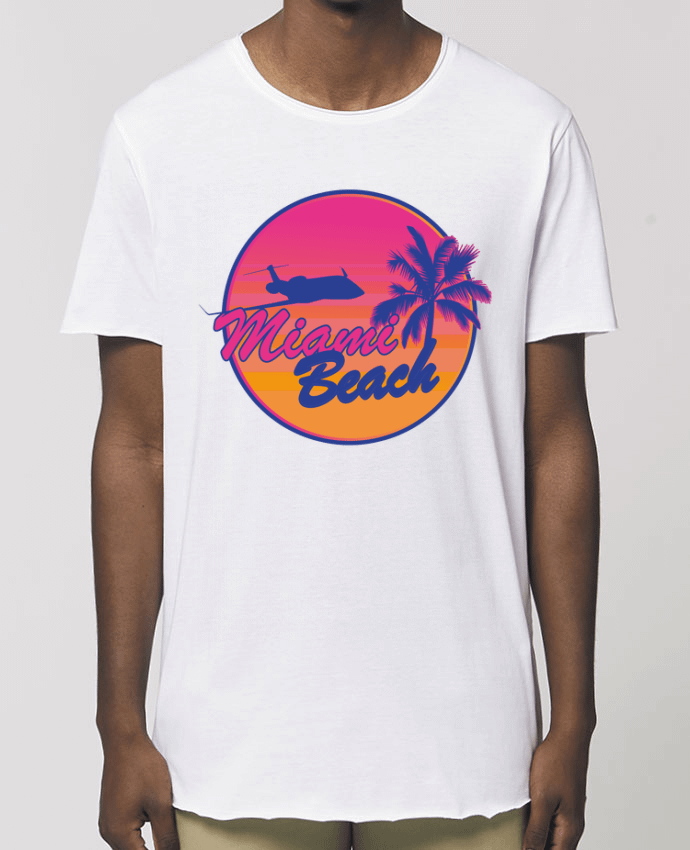 Men\'s long t-shirt Stanley Skater miami beach Par  Revealyou
