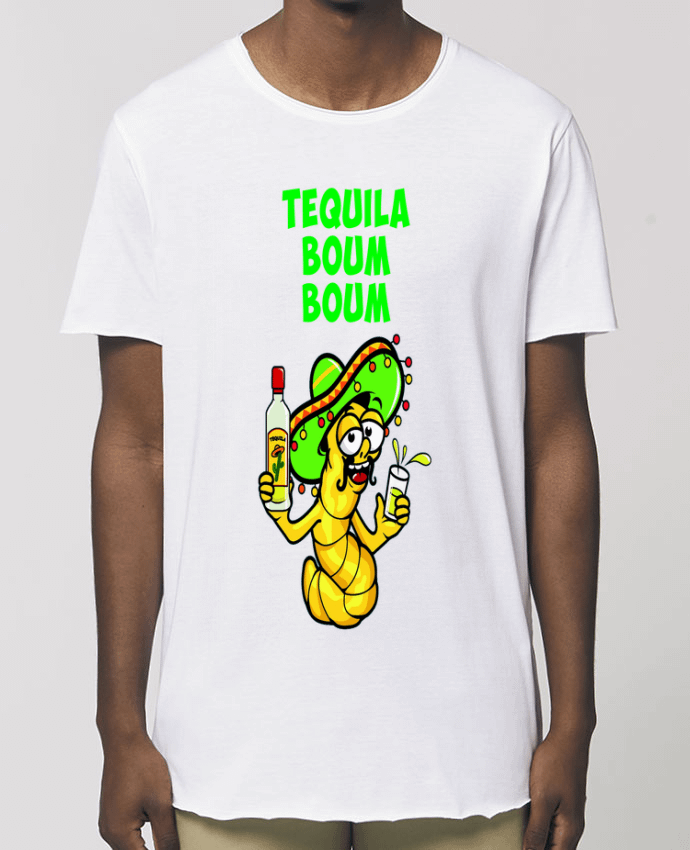 T-Shirt Long - Stanley SKATER Tequila boum boum Par  mollymolly