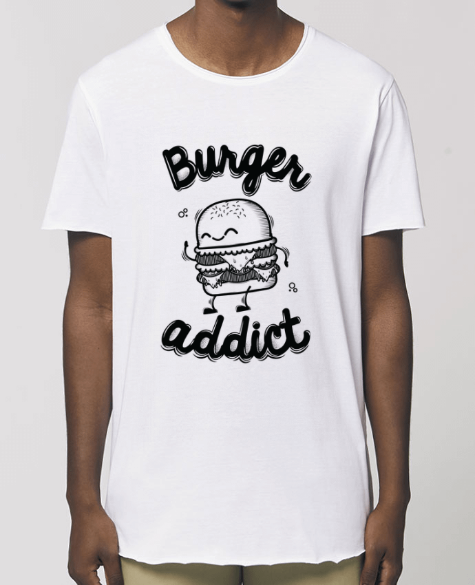 T-Shirt Long - Stanley SKATER BURGER ADDICT Par  PTIT MYTHO