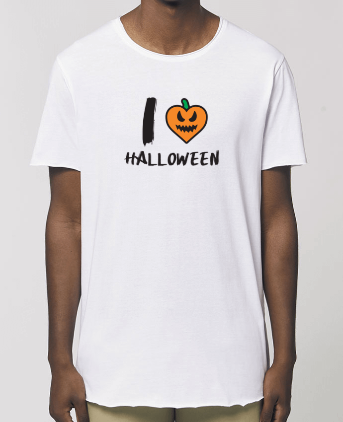 Men\'s long t-shirt Stanley Skater I Love Halloween Par  tunetoo