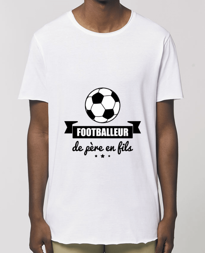 Tee-shirt Homme Footballeur de père en fils, foot, football Par  Benichan