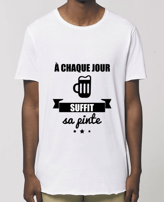 T-Shirt Long - Stanley SKATER À chaque jour suffit sa pinte, bière, apéro, alcool Par  Benichan