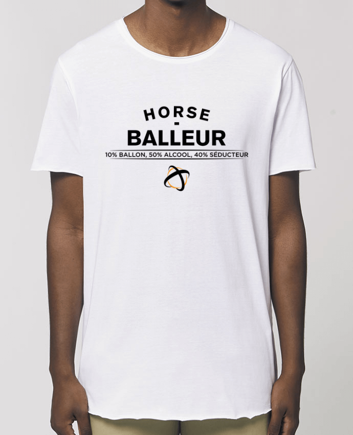 T-Shirt Long - Stanley SKATER Horse-Ball Ballon Alcool et Choper Par  tunetoo