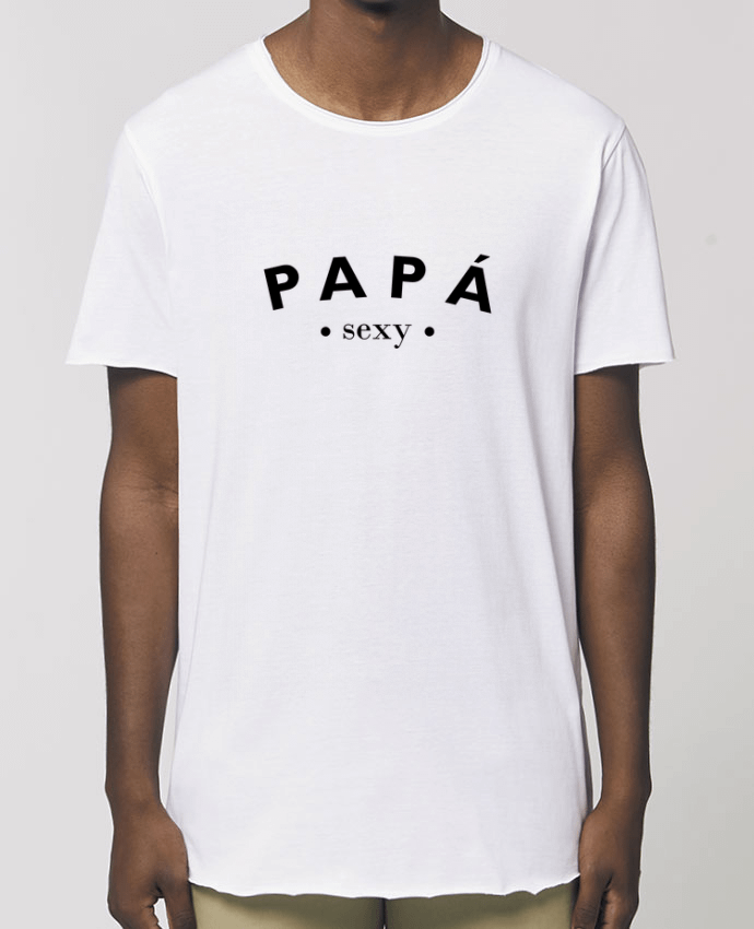 Camiseta larga pora él  Stanley Skater Papá sexy Par  tunetoo