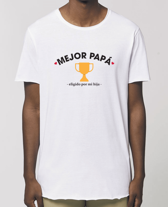 Men\'s long t-shirt Stanley Skater Mejor papá - eligido po mi hija - Par  tunetoo