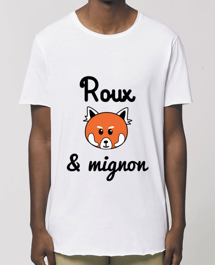 Tee-shirt Homme Roux & Mignon, Panda roux Par  Benichan