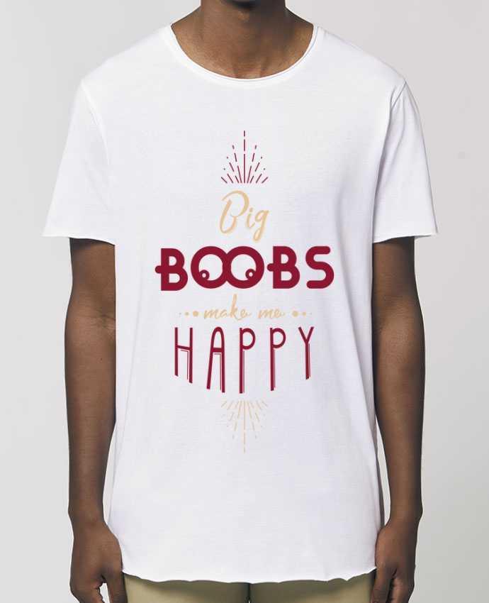 Tee-shirt Homme Big Boobs Make Me Happy Par  PTIT MYTHO