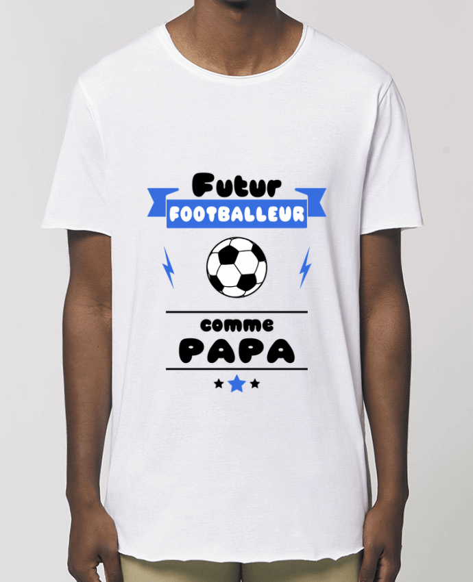 Tee-shirt Homme Futur footballeur comme papa Par  Benichan