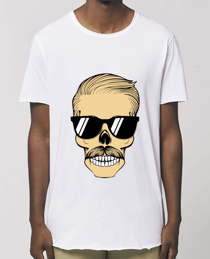 Men\'s long t-shirt Stanley Skater Poker Face Par  Kap Atelier