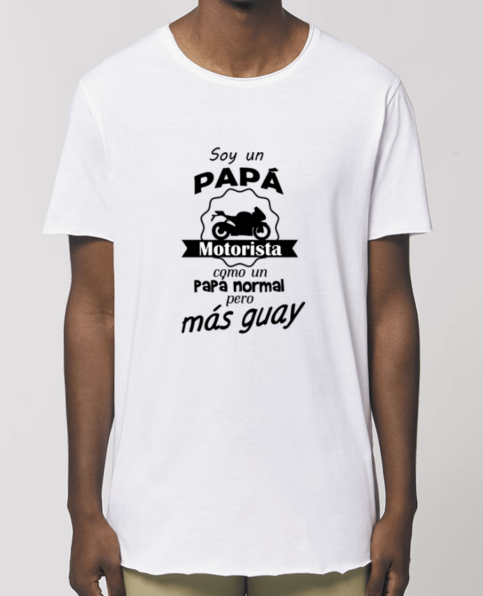 T-Shirt Long - Stanley SKATER Papà motorista Par  tunetoo