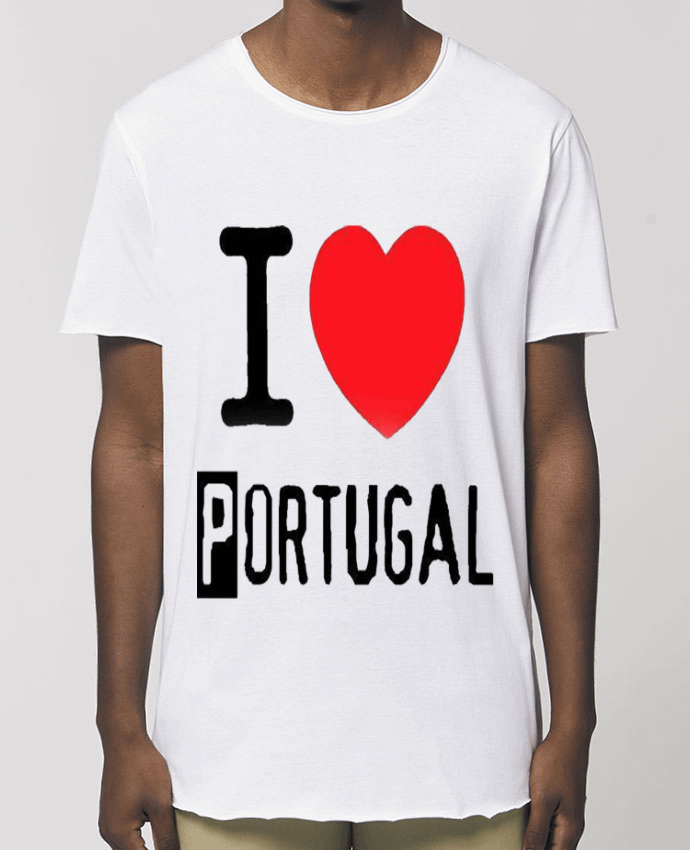 Camiseta larga pora él  Stanley Skater I Love Portugal Par  HumourduPortugal