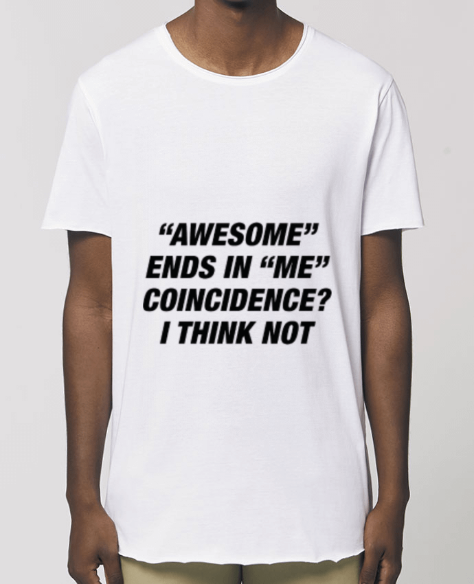 Tee-shirt Homme Awesome Ends With Me Par  Eleana