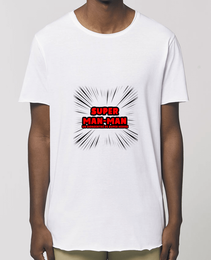 T-Shirt Long - Stanley SKATER Super Man-Man Par  lip