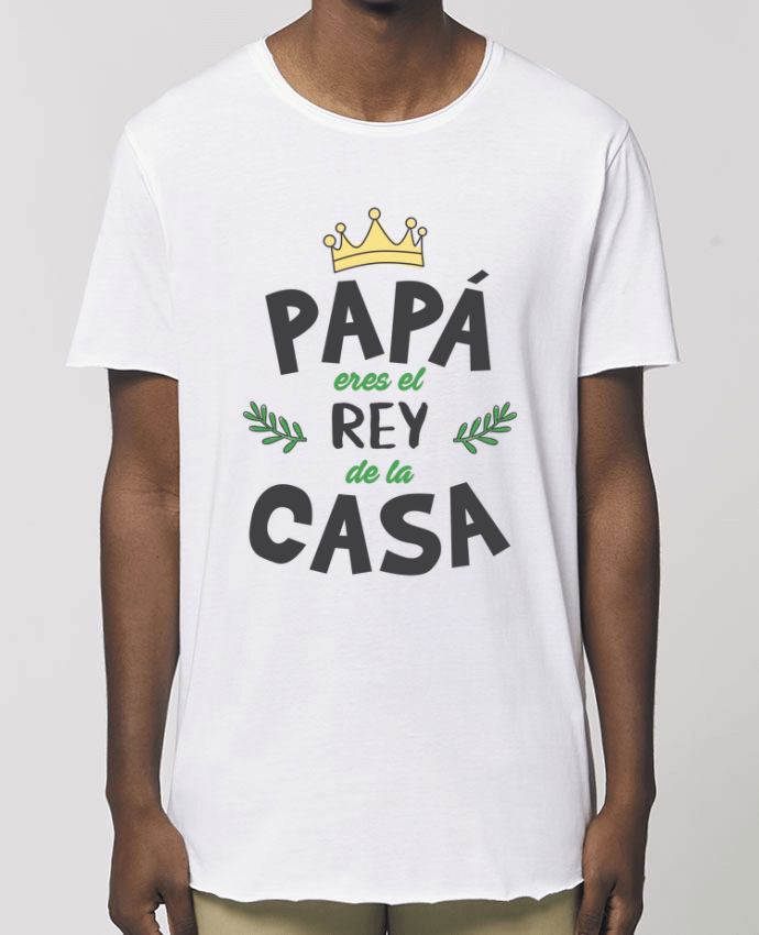 Tee-shirt Homme Papá eres el rey de la casa Par  tunetoo