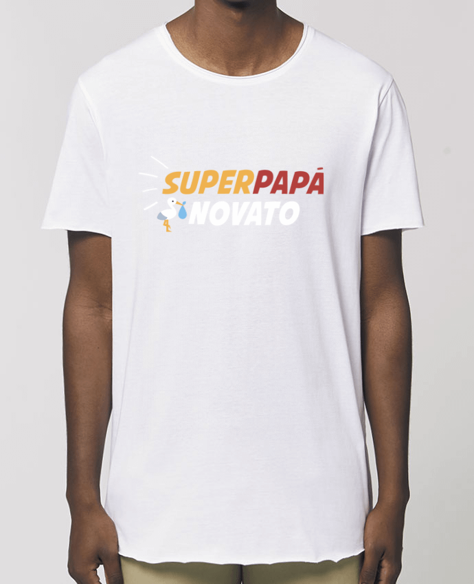 Tee-shirt Homme Superpapá novato Par  tunetoo