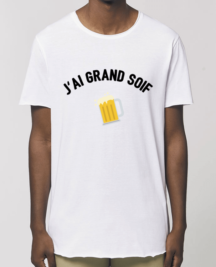 Camiseta larga pora él  Stanley Skater J'ai grand soif ! Par  tunetoo