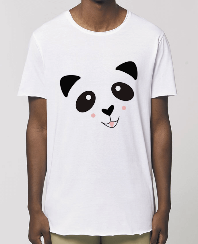 Camiseta larga pora él  Stanley Skater Bébé Panda Mignon Par  K-créatif