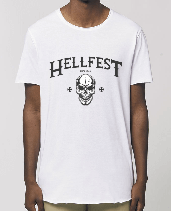 T-Shirt Long - Stanley SKATER Hellfest fuck yeah Par  tunetoo