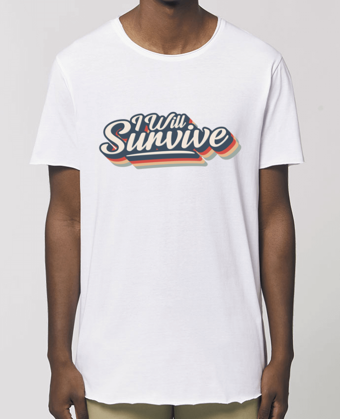 Men\'s long t-shirt Stanley Skater I will survive Par  tunetoo