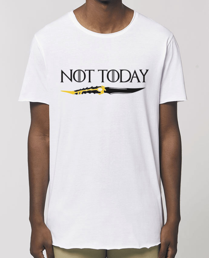 Men\'s long t-shirt Stanley Skater Not today - Arya Stark Par  tunetoo
