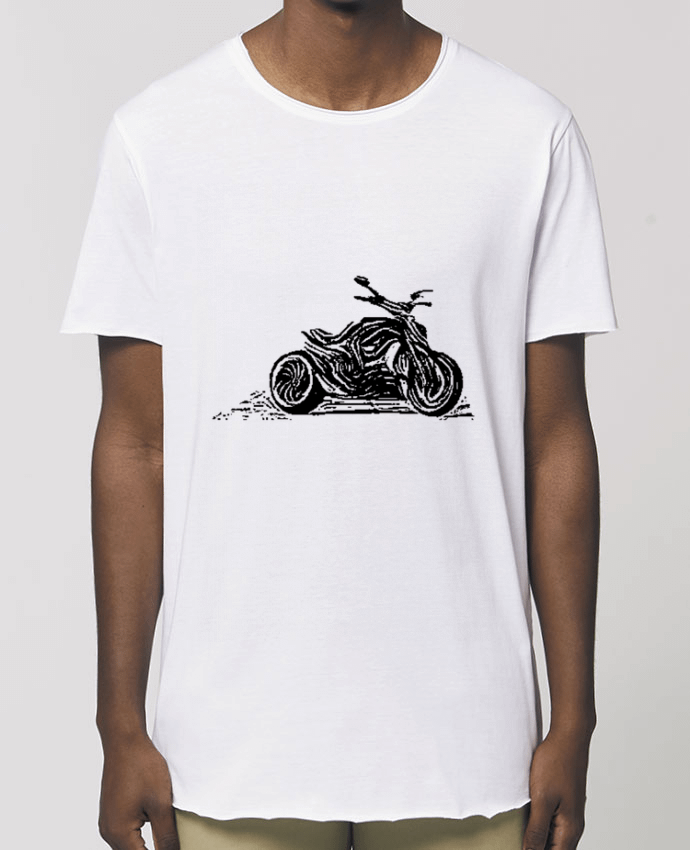 Men\'s long t-shirt Stanley Skater moto Par  JE MO TO