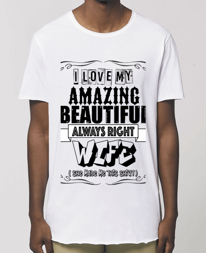 Tee-shirt Homme Love my wife Par  Kennyken