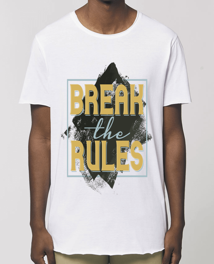 Tee-shirt Homme Break the rules Par  Perfect designers