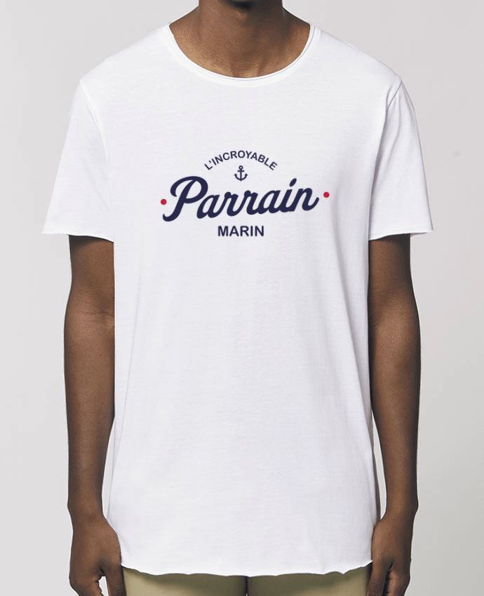 Camiseta larga pora él  Stanley Skater L'incroyable Parrain marin Par  tunetoo