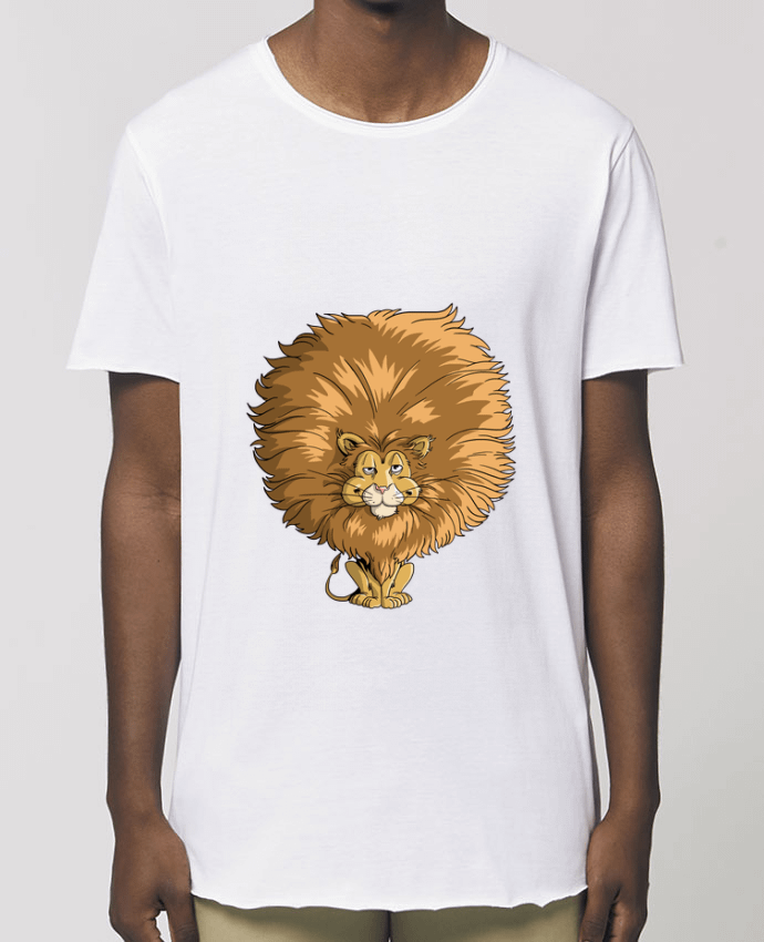 Tee-shirt Homme Lion à grosse crinière Par  Tomi Ax - tomiax.fr