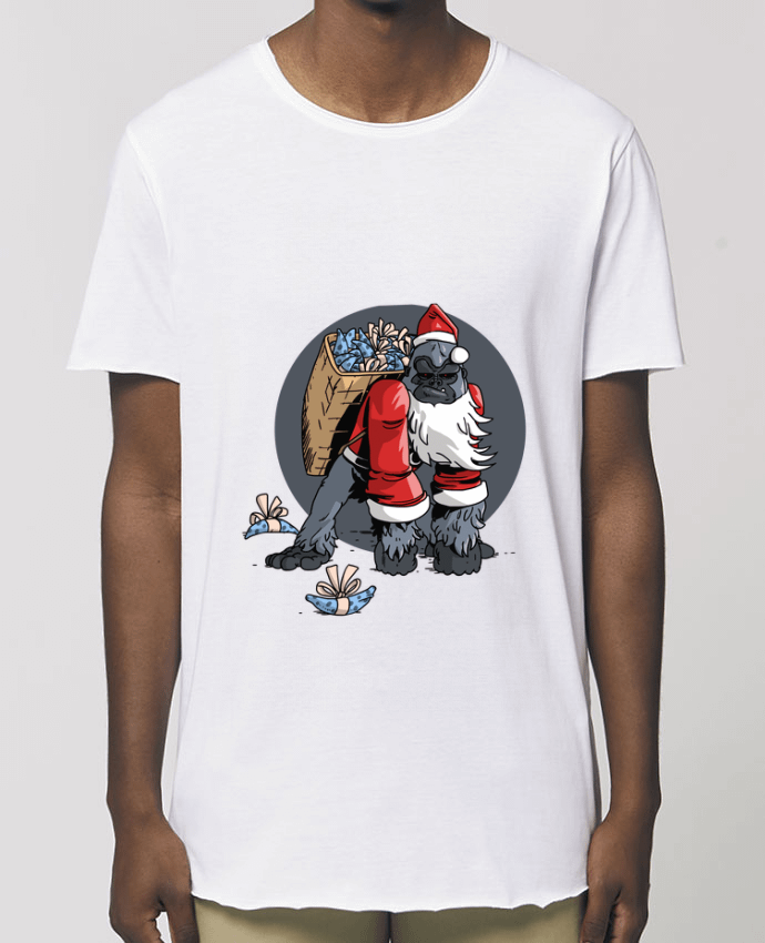 T-Shirt Long - Stanley SKATER Le Noël du Gorille Par  Tomi Ax - tomiax.fr