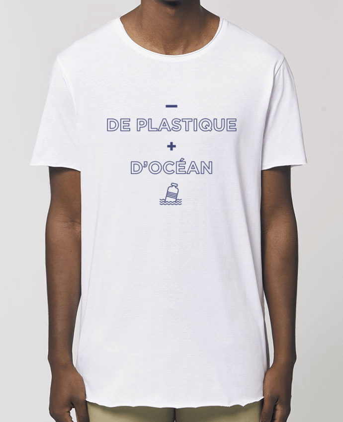 T-Shirt Long - Stanley SKATER - de plastique + d'océan Par  tunetoo