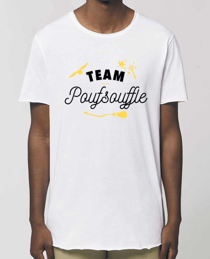 Men\'s long t-shirt Stanley Skater Team Poufsouffle Par  La boutique de Laura