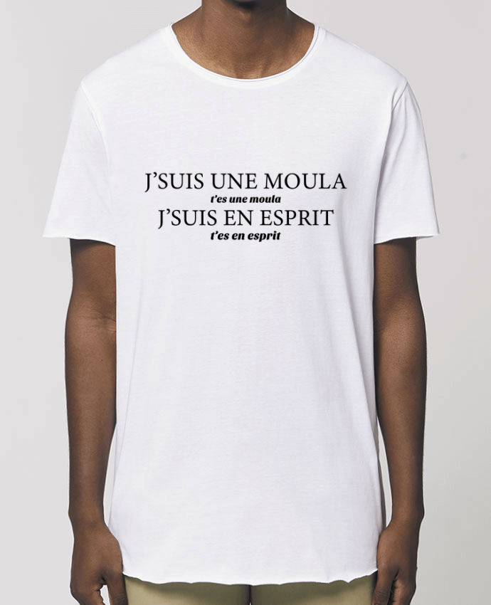 Tee-shirt Homme J'suis une moula t'es une moula - Khapta Heuss Par  tunetoo