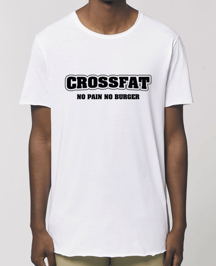 Men\'s long t-shirt Stanley Skater Crossfat - No pain no burger Par  tunetoo