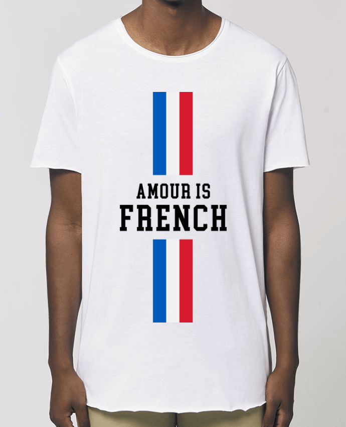 Men\'s long t-shirt Stanley Skater AMOUR is FRENCH® Par  AMOUR IS FRENCH