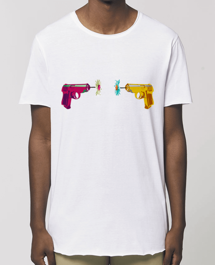Tee-shirt Homme Guns and Daisies Par  alexnax
