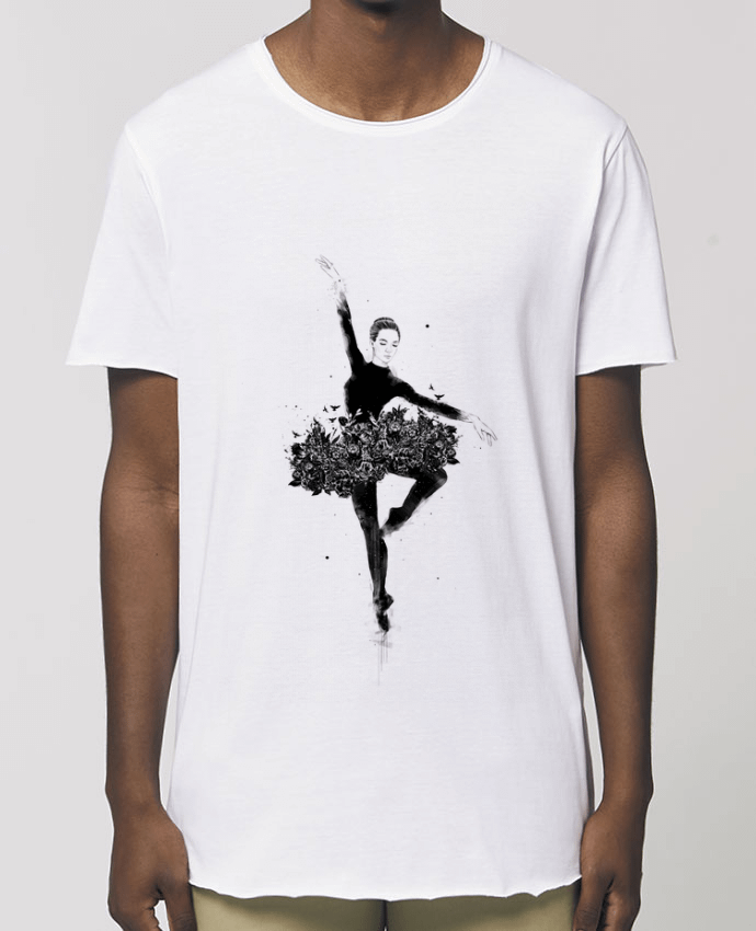 Men\'s long t-shirt Stanley Skater Floral dance Par  Balàzs Solti