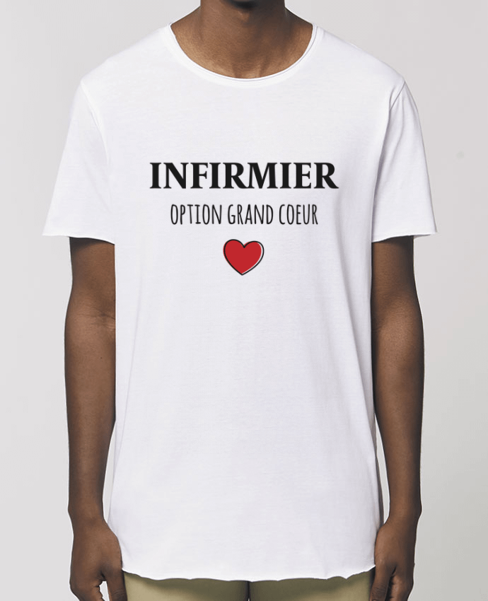 Tee-shirt Homme Infirmier option grand coeur Par  tunetoo