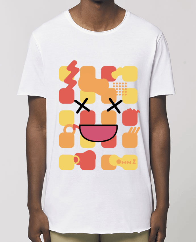 Tee-shirt Homme Style Appli be Happy Own Z Par  Own Z