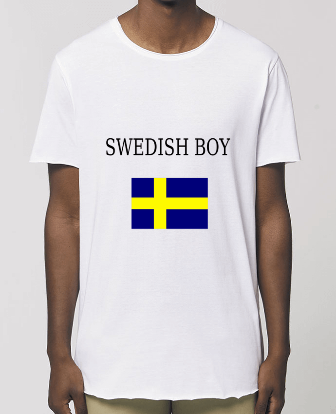 Men\'s long t-shirt Stanley Skater SWEDISH BOY Par  Dott