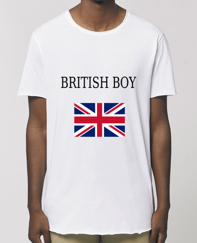 Men\'s long t-shirt Stanley Skater BRITISH BOY Par  Dott