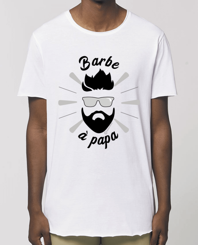T-Shirt Long - Stanley SKATER Barbe à Papa Par  bigpapa-factory