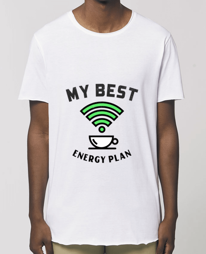 Tee-shirt Homme The best energy plan Par  Bossmark