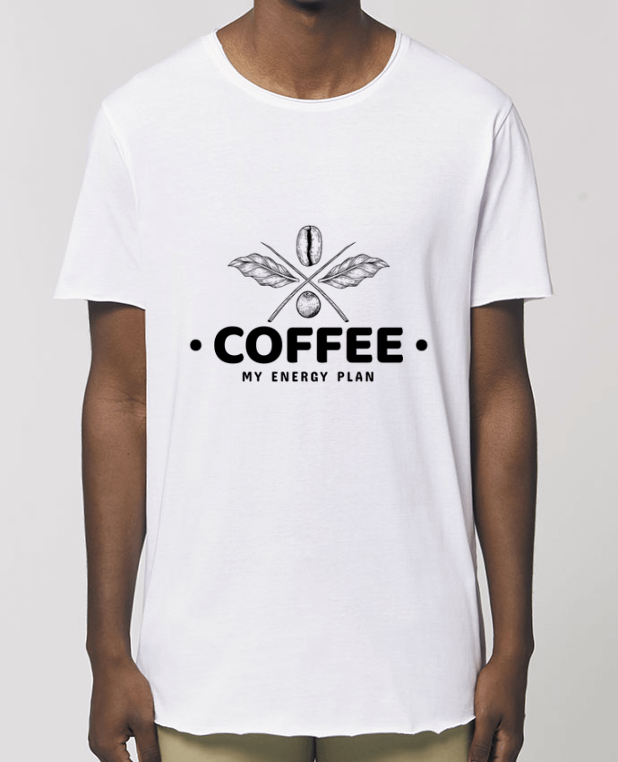 T-Shirt Long - Stanley SKATER Coffee my energy plan Par  Bossmark
