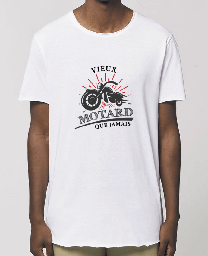 Men\'s long t-shirt Stanley Skater Vieux motard que jamais Par  tunetoo