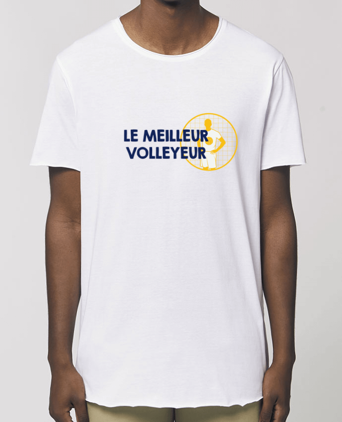 Tee-shirt Homme Le meilleur volleyeur Par  tunetoo