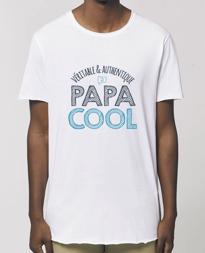 Tee-shirt Homme Véritable & Authentique Papa Cool Par  tunetoo