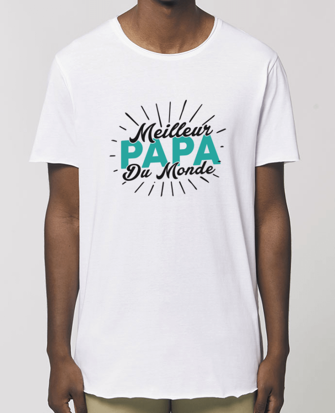 Tee-shirt Homme Meilleur papa du monde Par  tunetoo