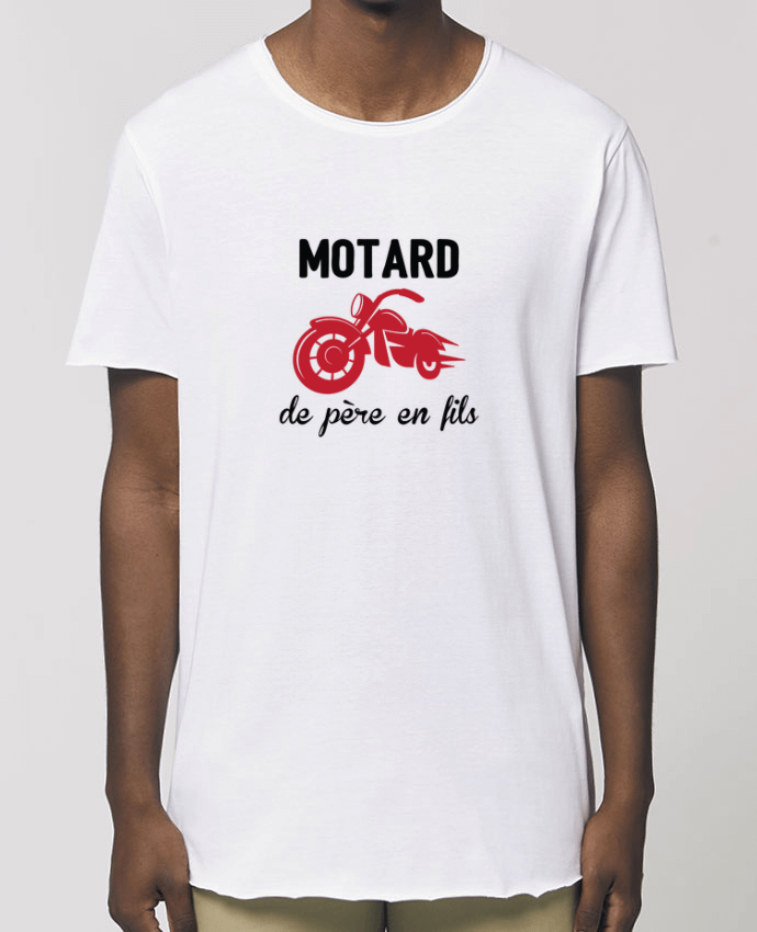 Tee-shirt Homme Motard de père en fils Par  tunetoo