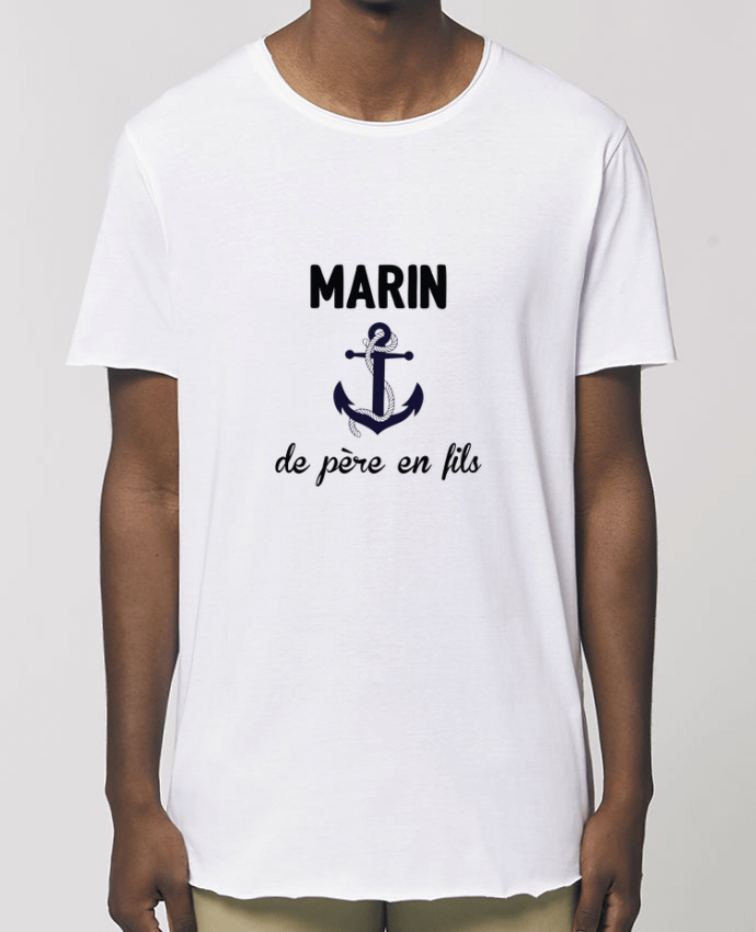 Tee-shirt Homme Marin de père en fils Par  tunetoo